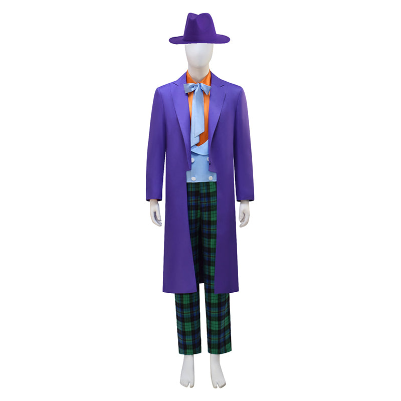 Joker Jack Nicholson Costume Batman 1989 The Joker Cosplay Suit Halloween outfit - Image 2