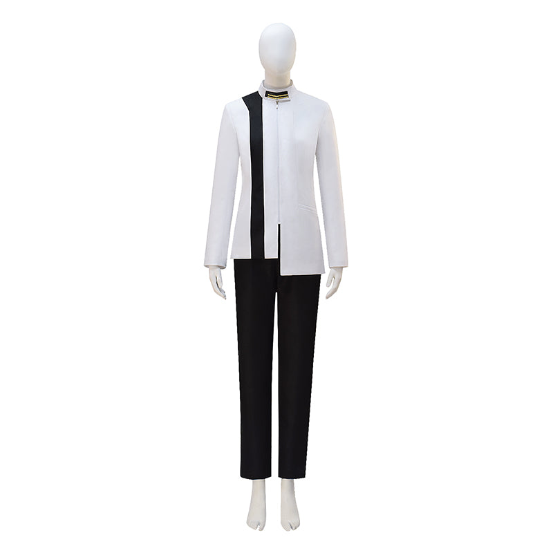 Discovery Season 4 Cosplay Costume White Uniform Halloween Outfit For Female Male - Image 6