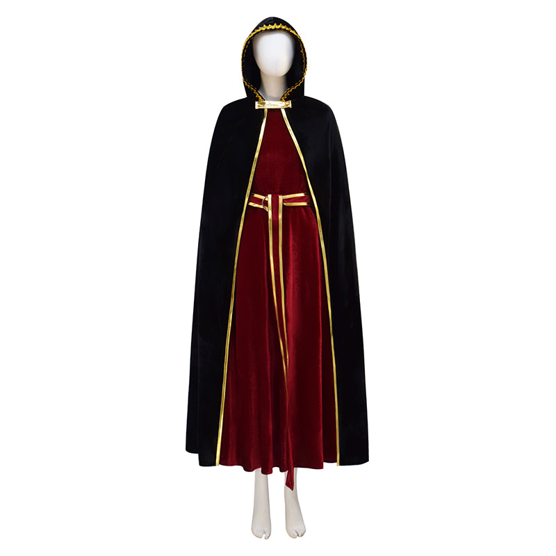 Tangled Mother Gothel Cosplay Costume Witch Party Halloween Outfit - Image 2