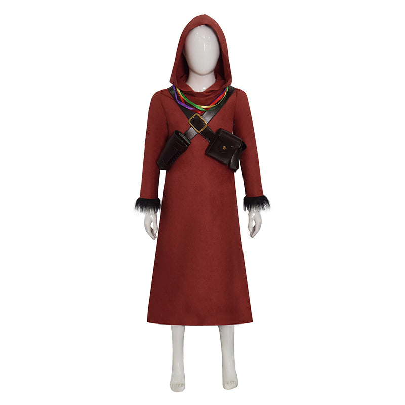 Star Wars The Mandalorian Jawa Cosplay Costume Kids Cape Outfit Halloween Party Suit - Image 2