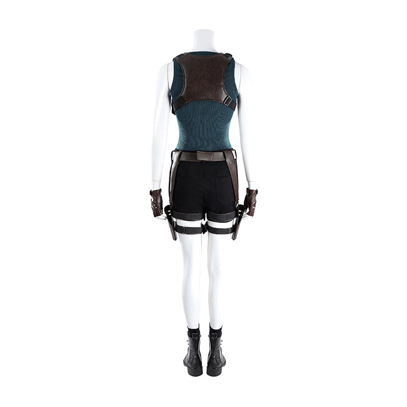 Tomb Raider Lara Croft Cosplay Costume Halloween Carnival Suit - Image 3
