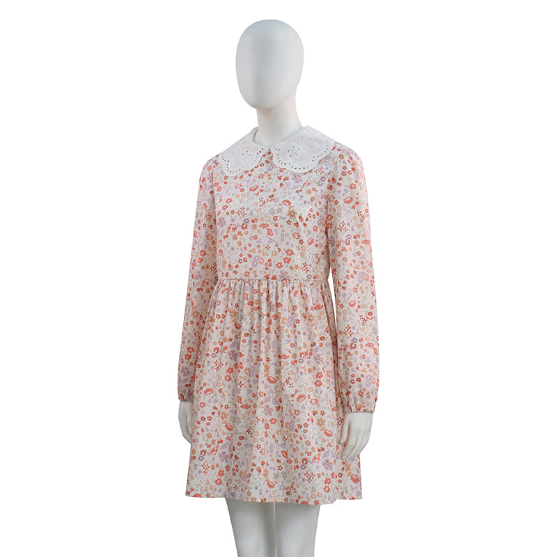 Return To Silent Hill Laura Cosplay Costume Floral Dress Woman Suit - Image 3