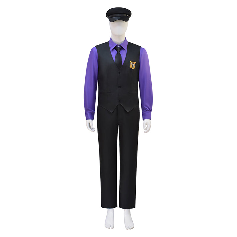 FNAF Five Nights at Freddy's William Afton Cosplay Costume Halloween Outfit - Image 2