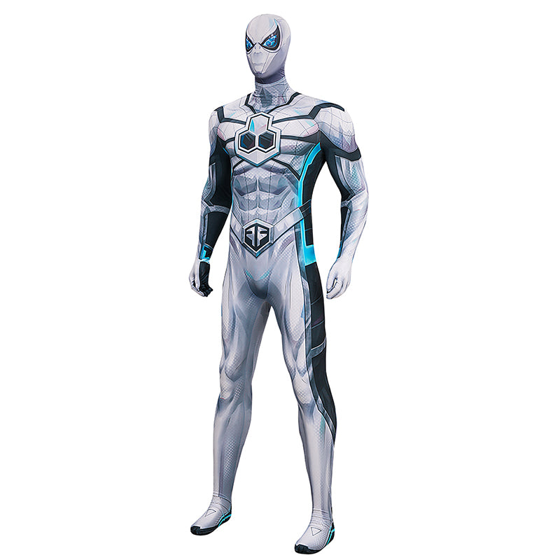 Marvel Rivals Spiderman Future Foundation Cosplay Costume Jumpsuit Halloween Outfit - Image 4