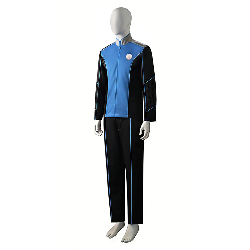 The Orville 4 Cosplay Costume Blue Command Department Male's Uniform - Image 3