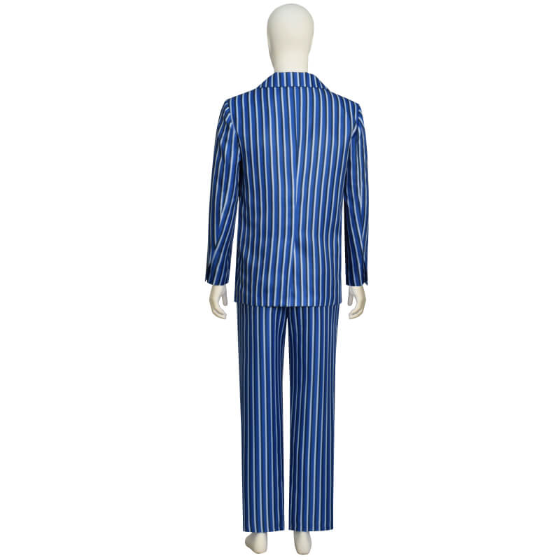 Fifth Doctor Blue Uniform Suit 15th Doctor New Look 60s Cosplay Costume - Image 3