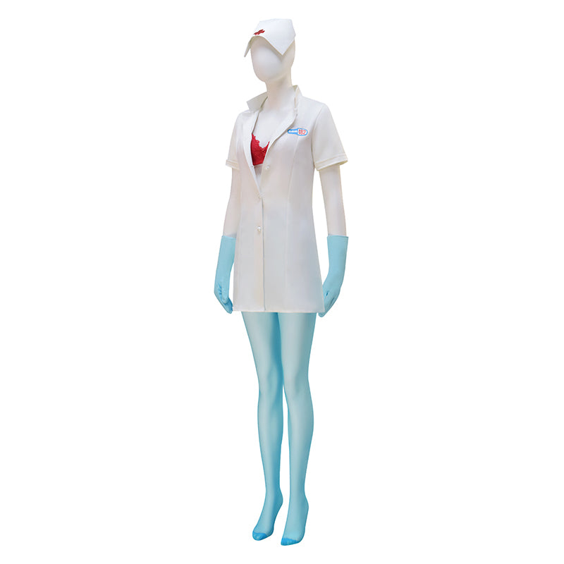 Blink 182 Nurse Cosplay Costume Sexy Womans Suit For Halloween - Image 4