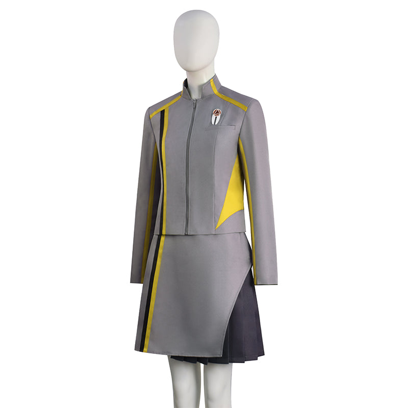 Star Trek: Starfleet Academy Season 1 Cosplay Costume Academy Yellow Uniform - Image 3