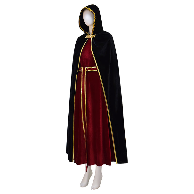 Tangled Mother Gothel Cosplay Costume Witch Party Halloween Outfit - Image 3