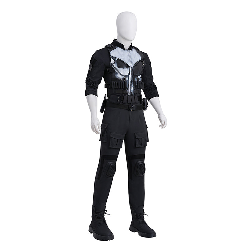 Daredevil Born Again Cosplay Marvel's The Punisher Costume Halloween Outfit - Image 4