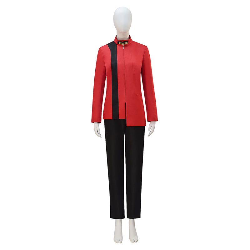 Discovery Season 4 Cosplay Costume Red Uniform Halloween Outfit For Female Male - Image 8