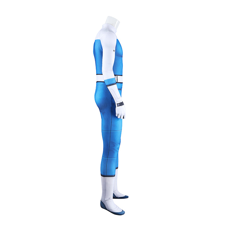 The Fantastic Four First Steps Human Torch Cosplay Costume Jumpsuit - Image 4