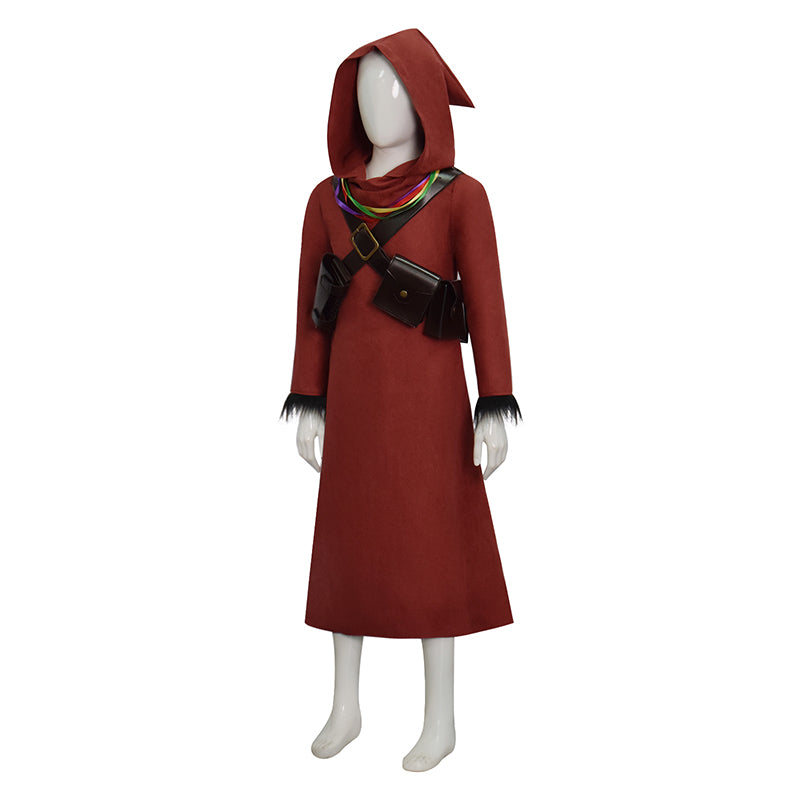 Star Wars The Mandalorian Jawa Cosplay Costume Kids Cape Outfit Halloween Party Suit - Image 3