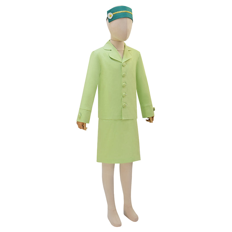 American Historical Figures Rose Park Green Cosplay Costume Halloween Suit - Image 4