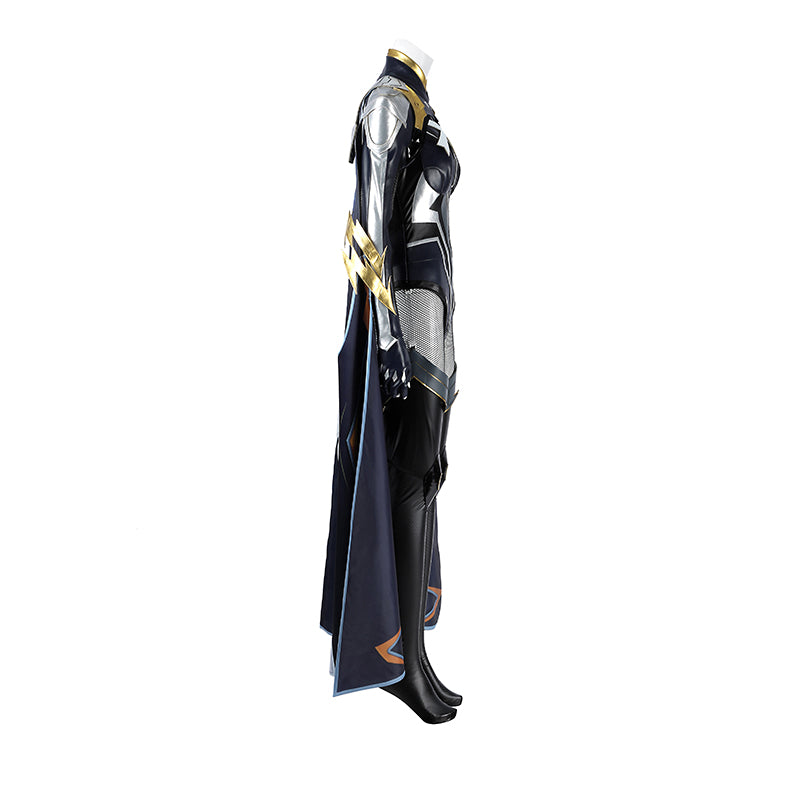 Deluxe Marvel Rival Storm Cosplay Costume Black Halloween Outfit - Image 4