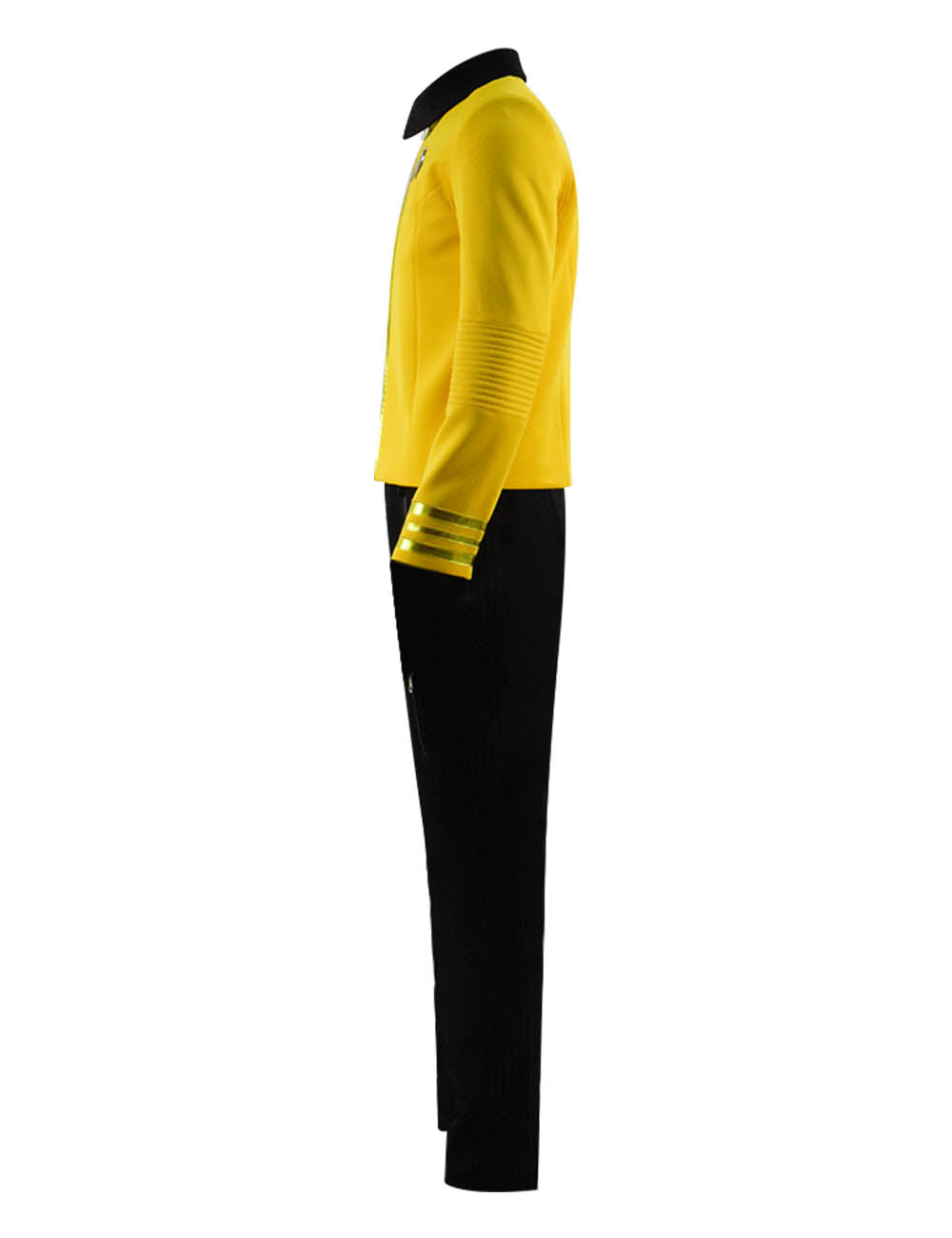 Star Trek: Discovery Christopher Pike Yellow Uniform Cosplay Costume - Image 4