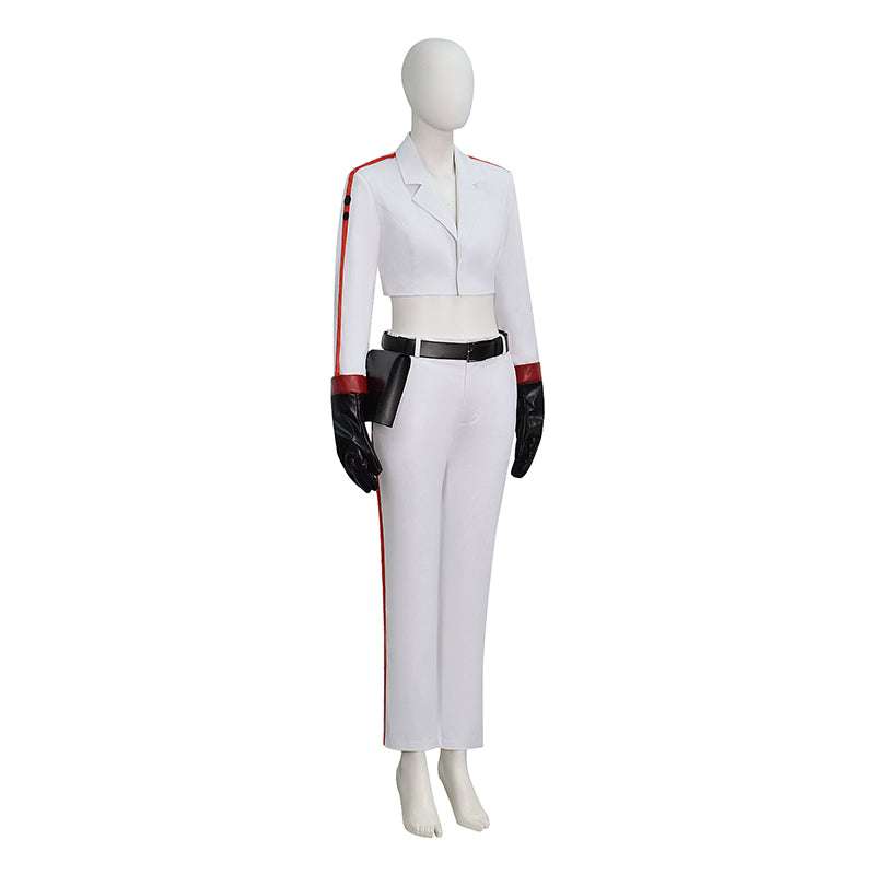 Fallout Nuka Cola Girl Cosplay Costume Fallout White Outfits Halloween Carnival Suit - Image 4