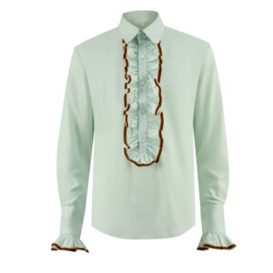 Doctor Who 3rd Doctor Green Shirts Third Doctor Shirts Cosplay Outfit