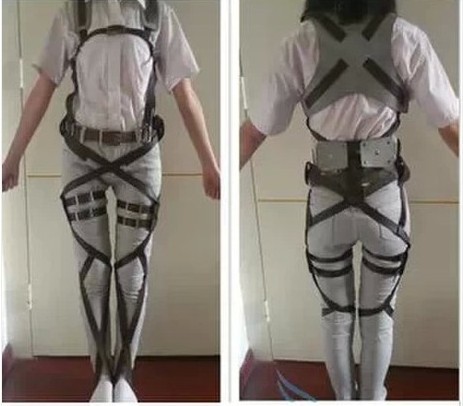 Attack on Titan Eren Yeager Mikasa Ackerman Levi Ackerman Cosplay Costume - Image 6