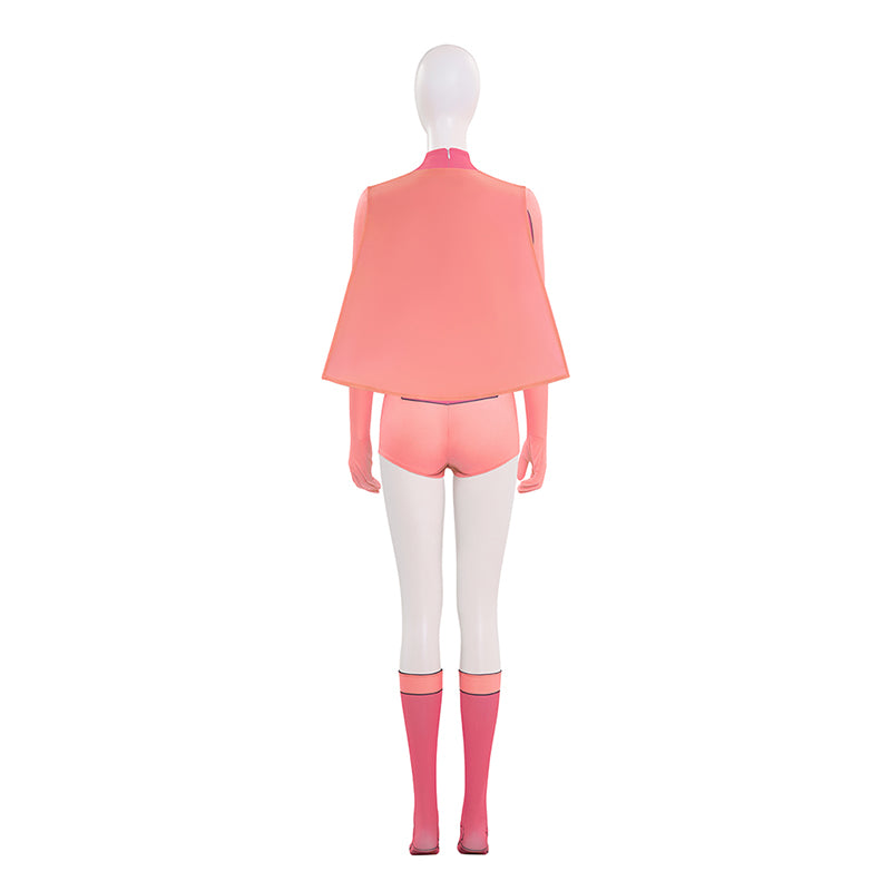 Invincible Atom Eve Cosplay Costume Halloween Pink Jumpsuit - Image 3