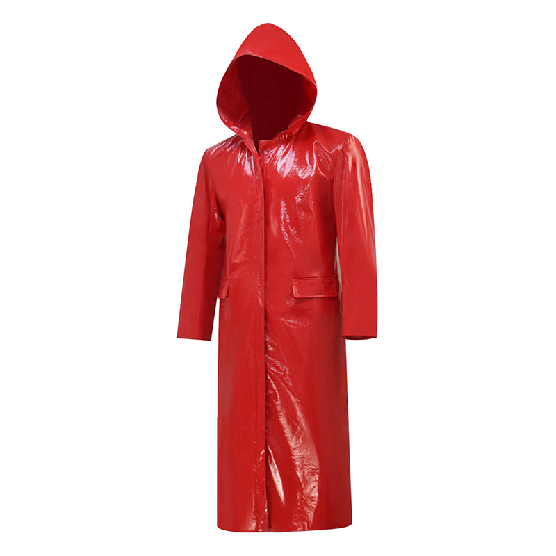Fear Street: Prom Queen 2025 Simone Perry Red Coat Costume Carnival Halloween Suit - Image 5