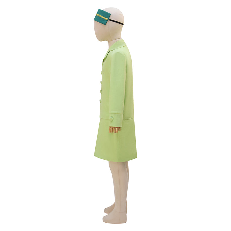 American Historical Figures Rose Park Green Cosplay Costume Halloween Suit - Image 5
