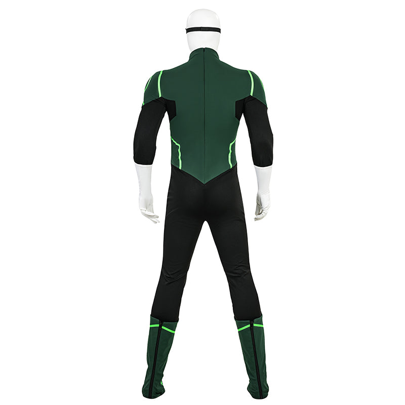 Green Lantern Hal Jordan Justice League Lantern Green Cosplay Costume - Image 5