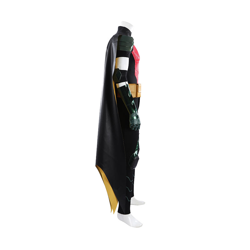 Tim Drake Red Robin Cosplay Costume Full Set Men Robin Superhero Outfit - Image 5