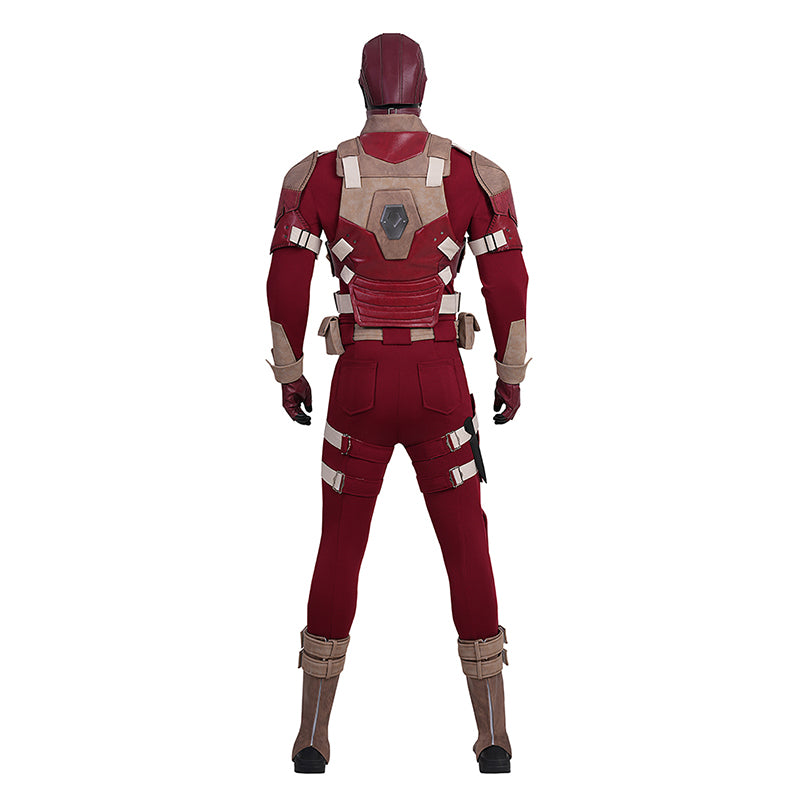 Thunderbolts Red Guardian Cosplay Costume Halloween Outfit Version 2 - Image 5