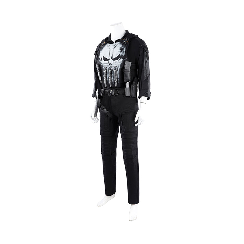 The Punisher Cosplay Costume Spiderman Brand New Day Halloween Outfit - Image 5