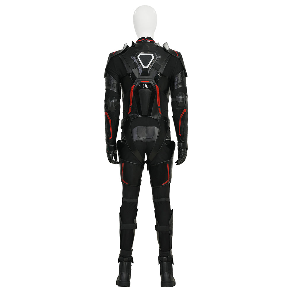 Tron Ares Cosplay Costume Men's Jumpsuit Jared Leto Cosplay Leather Suit - Image 5