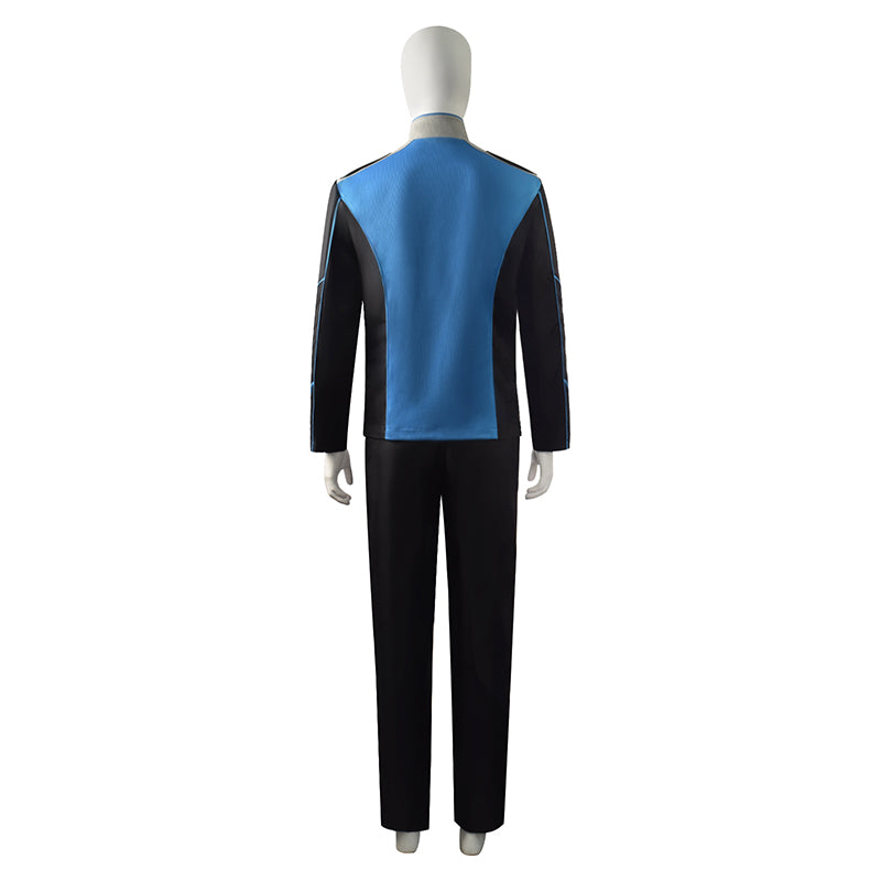 The Orville 4 Cosplay Costume Blue Command Department Male's Uniform - Image 5