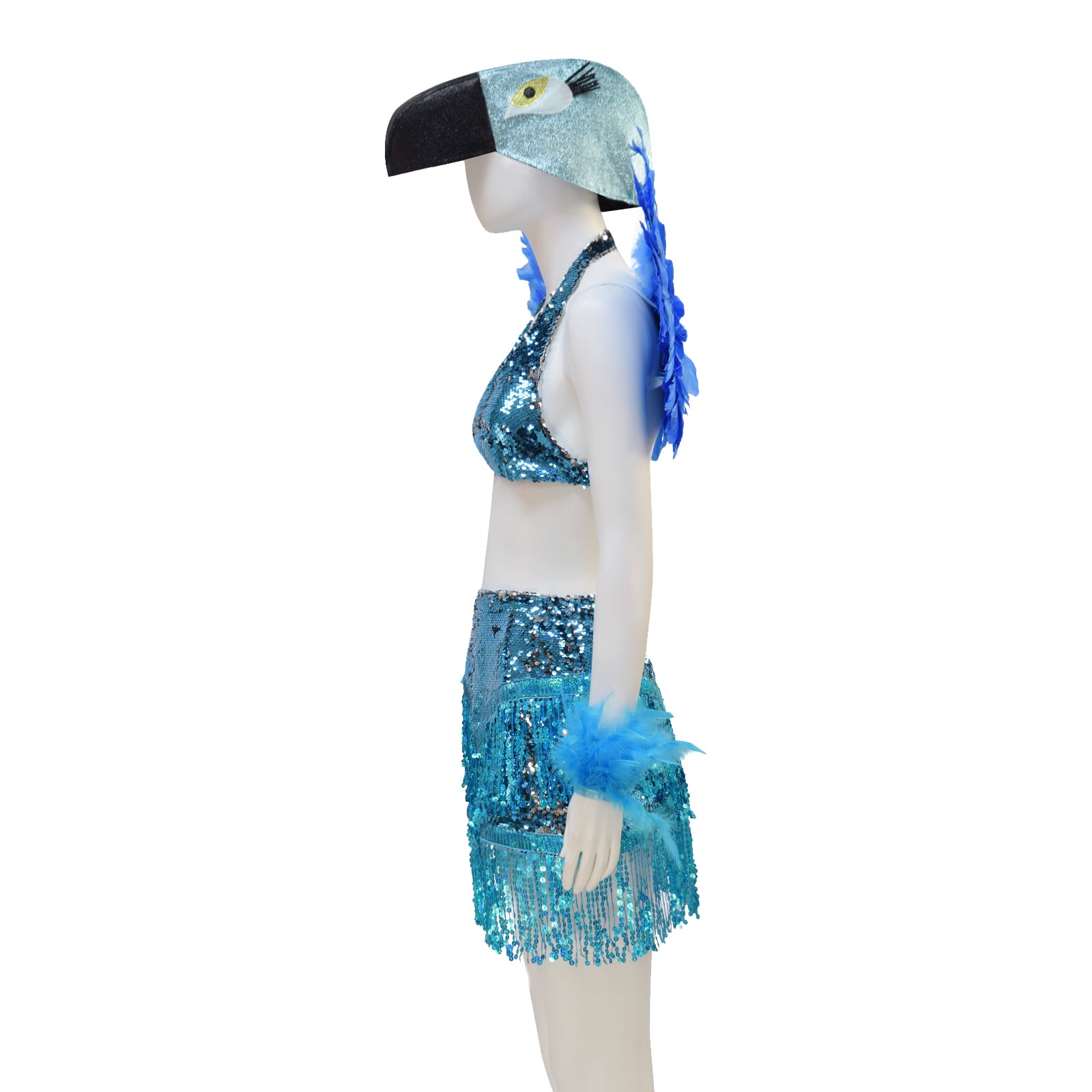 Rio Blue Cosplay Costume Blue Bird Costume Stunning Halloween Outfit - Image 5