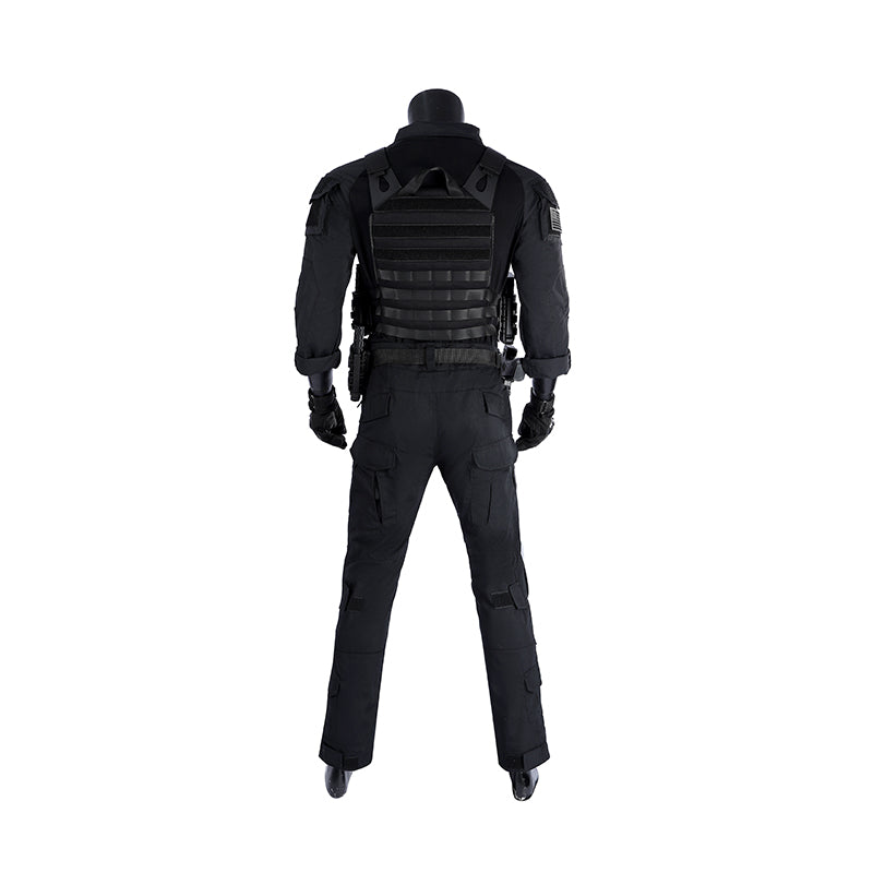 The Punisher Cosplay Costume Frank Castle Skull Suit One Last Kill Halloween - Image 6