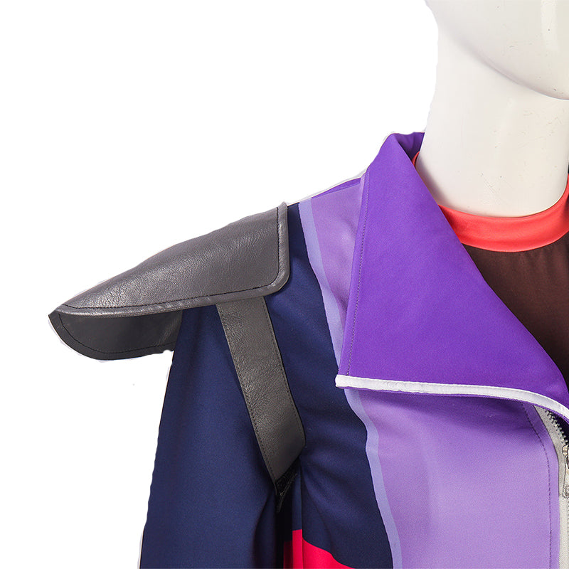 Rick and Morty Seal Team Rick Sanchez Cosplay Costume Purple Jacket Full Set - Image 5