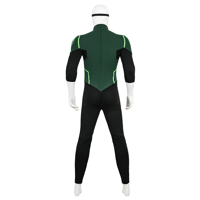 Green Lantern Hal Jordan Justice League Lantern Green Cosplay Costume - Image 6