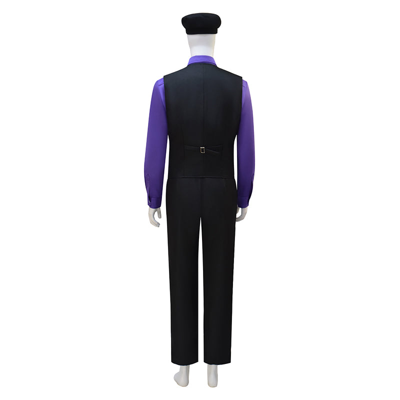 FNAF Five Nights at Freddy's William Afton Cosplay Costume Halloween Outfit - Image 5