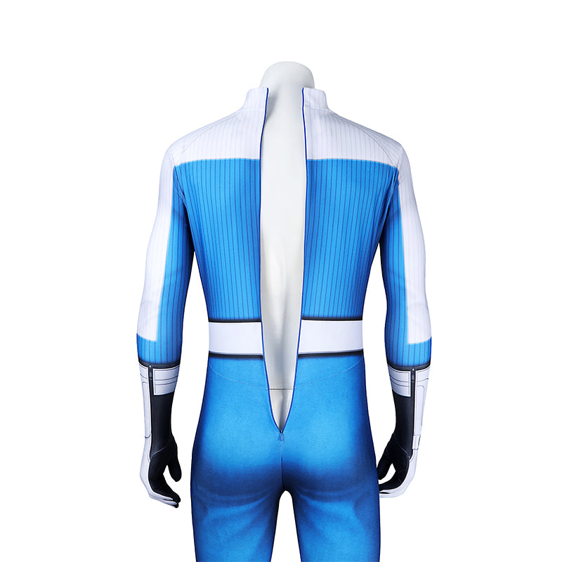 The Fantastic Four First Steps Human Torch Cosplay Costume Jumpsuit - Image 6