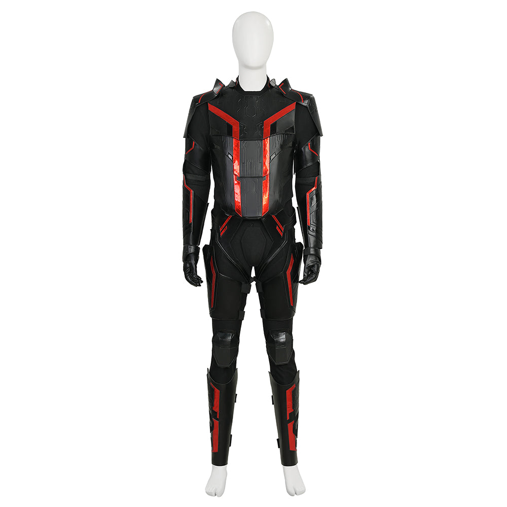 Tron Ares Cosplay Costume Men's Jumpsuit Jared Leto Cosplay Leather Suit - Image 6