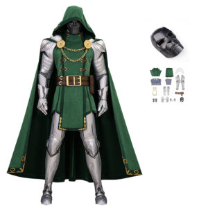 Marvel Tokon Doctor Doom Dr. Victor von Doom Halloween Cosplay Costume