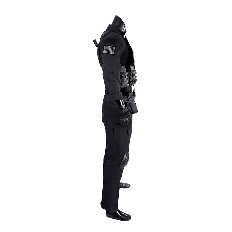 The Punisher Cosplay Costume Frank Castle Skull Suit One Last Kill Halloween - Image 7