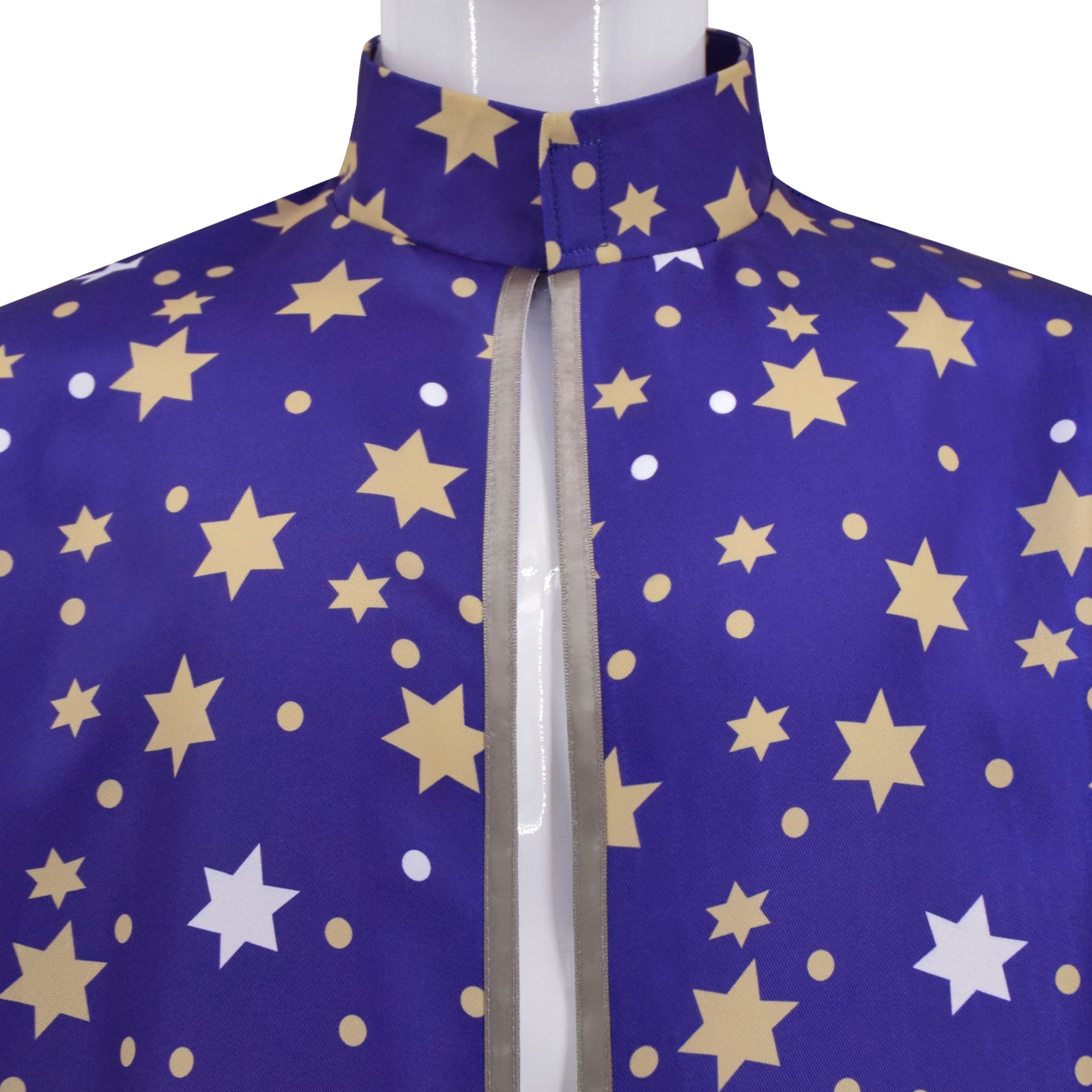 Unisex Adults Wizard Cloak with Stars Cape And Hat Witch Cloak - Image 7