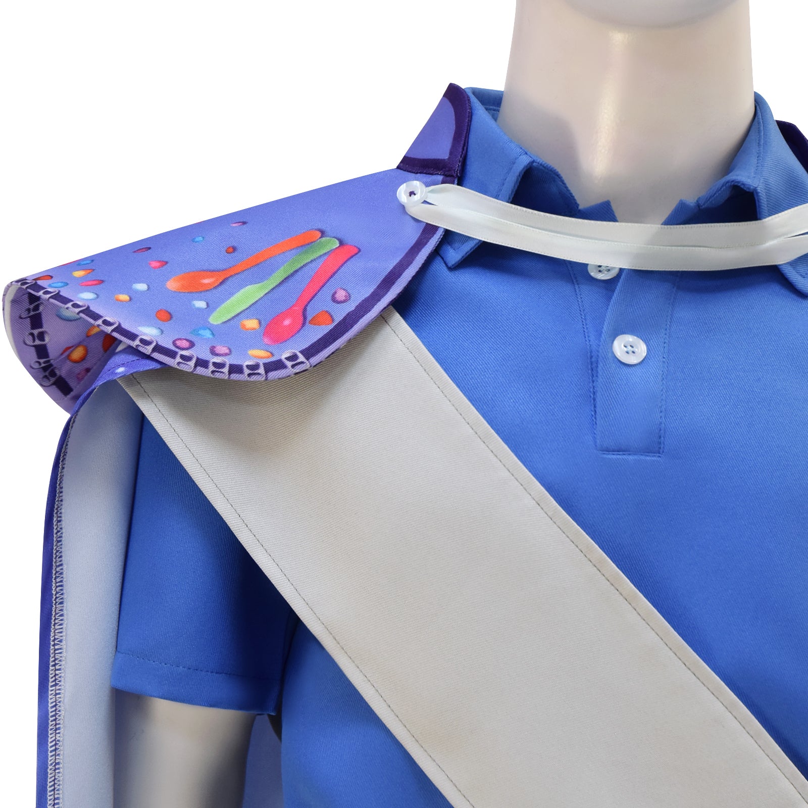 Elio Movie Cosplay Costume Boys Kid's Blue Halloween Parade Carnival - Image 8