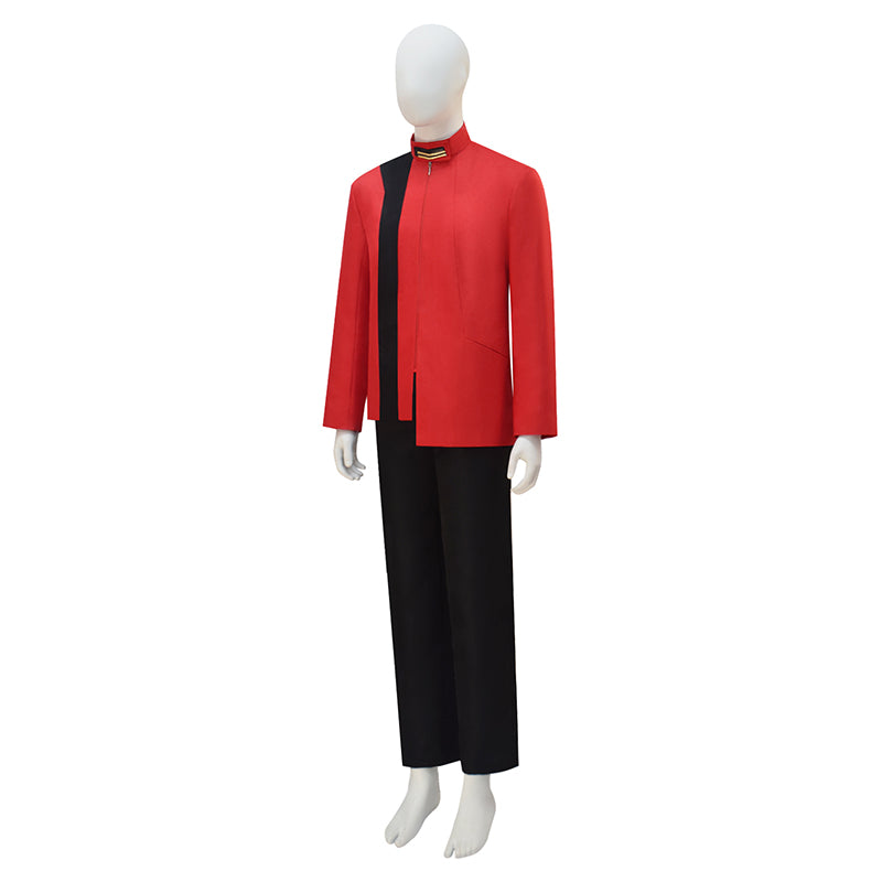 Discovery Season 4 Cosplay Costume Red Uniform Halloween Outfit For Female Male - Image 3