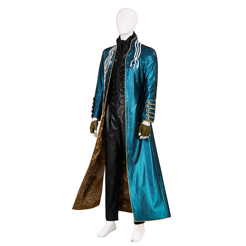 Devil May Cry 3: Dante's Awakening Vergil Cosplay Costume Halloween Outfit Becostume - Image 7