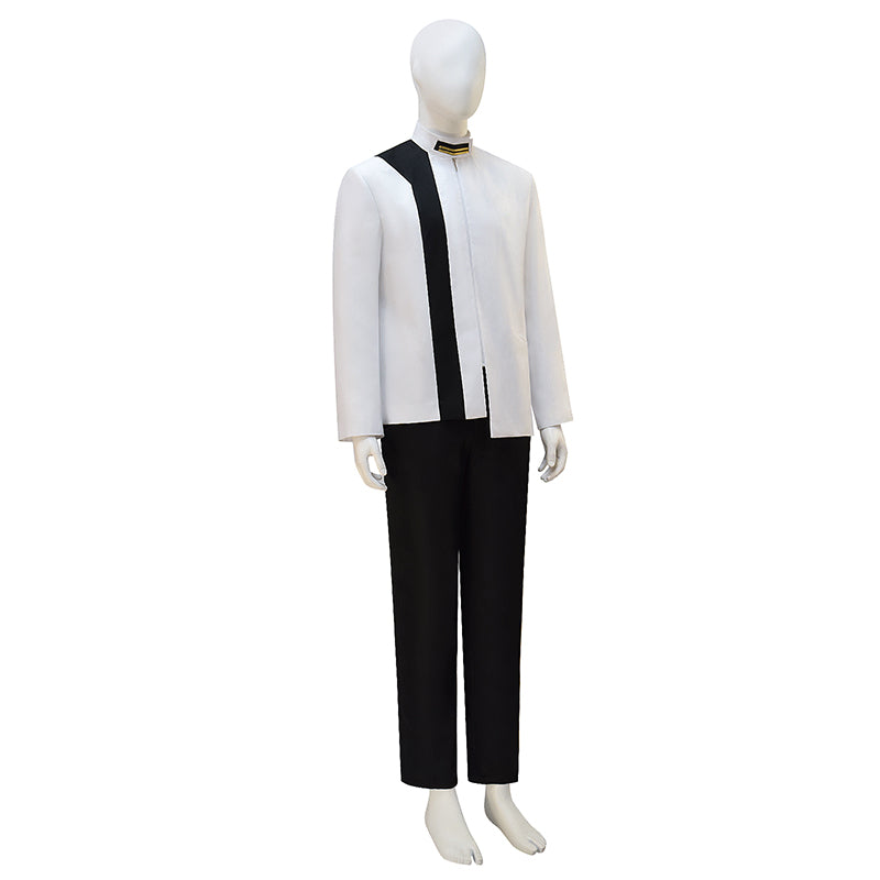 Discovery Season 4 Cosplay Costume White Uniform Halloween Outfit For Female Male - Image 2