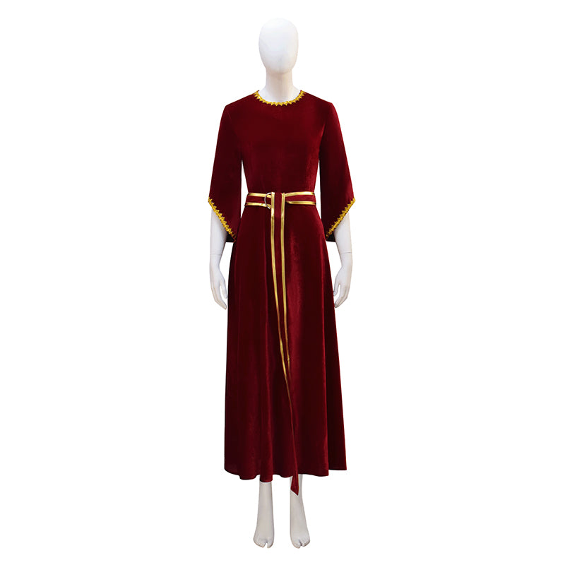 Tangled Mother Gothel Cosplay Costume Witch Party Halloween Outfit - Image 6