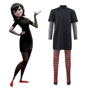 Hotel Transylvania Transformania Kids Mavis Costume Cosplay Halloween Suit