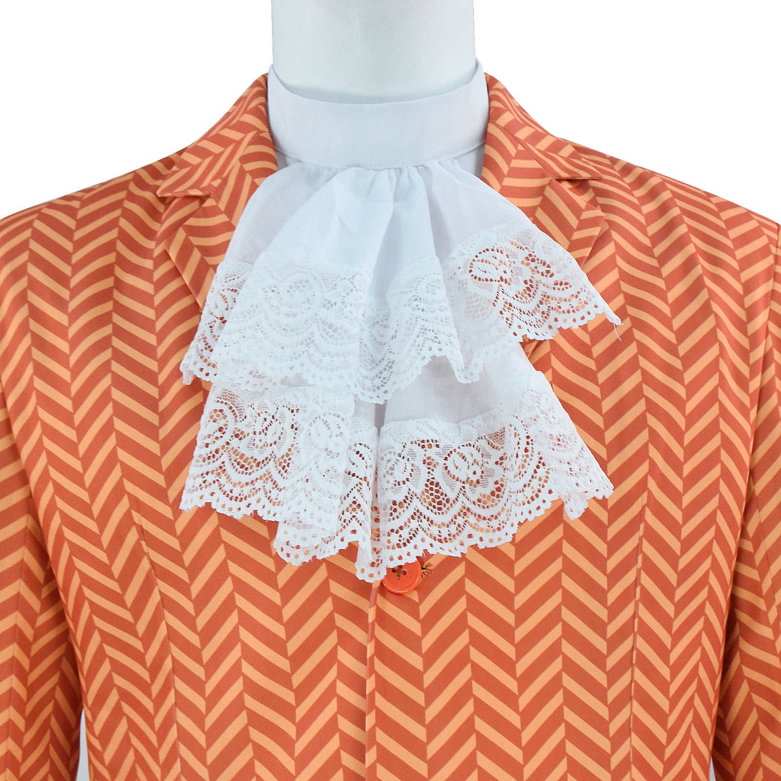 Austin Powers: International Man of Mystery Orange Cosplay Costume Halloween Outfit - Image 7