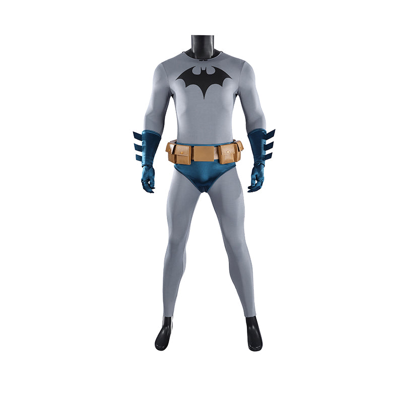 Batman: Hush Cosplay Costume Jumpsuit Halloween Outfit With Cape - Image 7